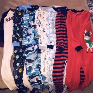 Toddler one piece pjs size 5T